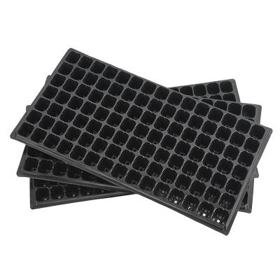 China Planting Flowers Greenhouse 105 Cell Nursery Plastic Tray Vegetable Planting Seed Seedling Tray for sale