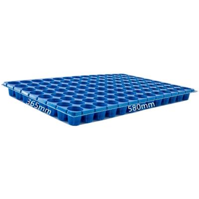 China Outdoor - 104 pcs Seed Tray Garden Greenhouse 140g Holes Black Seed Tray For Greenhouse Vegetables for sale