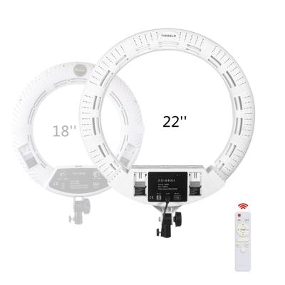 China 100w 22 Batterie-Träger Zoll-Ring Light With Remote Controllers 3200k-5500k zu verkaufen