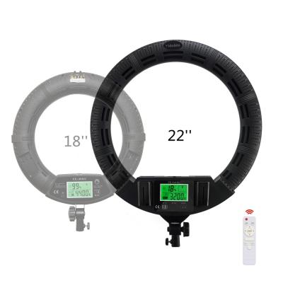 Chine Contrôleur à distance 22 couleur Live Streaming Selfie Light de Bi de Ring Light 3200K 5500K de pouce à vendre