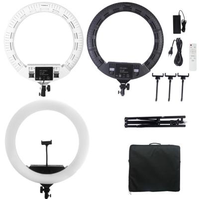 China Yidoblo 55cm 22 Inch Ring Light Photographic Phone Holders Vlog Led Light Selfie Ring for sale