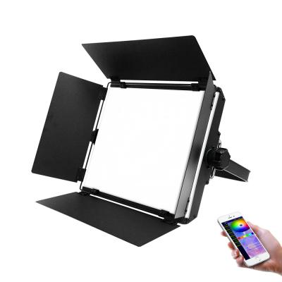 China Bi Color Daylight Photography Lights 120W Aluminum Alloy 95ra LED Panel Video Lighting for sale