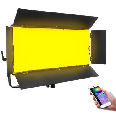 China Volle photographische Beleuchtung Cct 9990k führte das Studio-Licht App-Steuervideo 300w Rgb, das Ausrüstungen mit externer Stromversorgung macht zu verkaufen