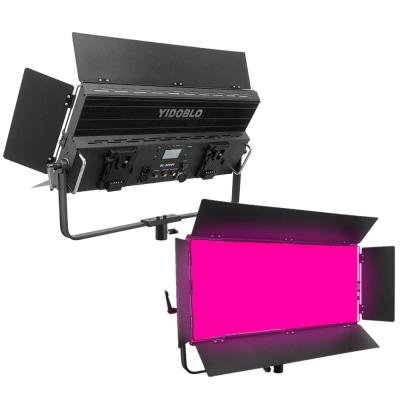 China Wireless Dmx Control Rgb 300w Led Video Photography Illuminate Lighting Kit For Fashion Show zu verkaufen