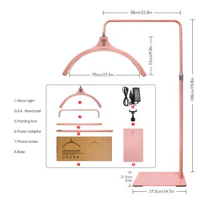 中国 床灯 LED 月光 半灯 半月 ネイルライト 販売のため