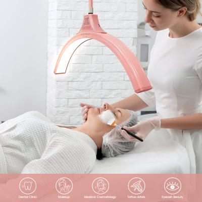 Chine Daylight 3200k 6500k Led Half Moon Light Ac Power Selfie Makeup Beauty Lamps For Lash Technicians à vendre