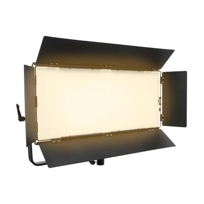 China Daylight photography bi color panel light led 3200-5500k camera flash lights full metal video lighting equipment 300w à venda