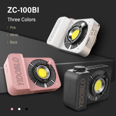 China Full rgb color cob pocket fill lights 60w phone app control led video light with gel mode 2700-7500k for photography for sale