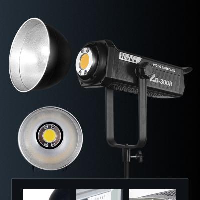 中国 Yidoblo ZD-300II 300W cob led bi color 2700-7500K video lights Video studio spot light with Tripod Stand 販売のため