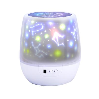 China Modern Lightweight 3D Projector Kids Led Smart Mini Baby Lamp Acrylic Night Lights Portable Star Projection Base for sale