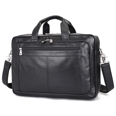 China Meeting Laptop Bags Custom Design Men's Laptop Business Shoulder Briefcase 15.6