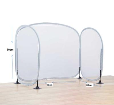 China Excellerations1-Way Home Office Barrier PVC Partition Protector Best for Classroom or Office for sale