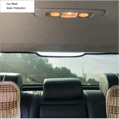 China Black Car Window Mesh Car Solar Protection Foils Front Window Visor /side Window for sale