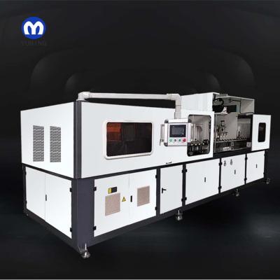 China YUMING 4 Cavity Full Automatic Plastic Bottle Food Cans Wide Mouth Bottle Making PET Jar Stretch Blow Molding Machine for sale