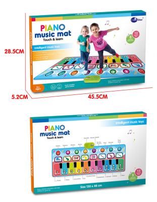 China Cheap Toy Mat Baby Safe Educational Toys Play Mat Piano Keyboard Play Mat Kids Music Mat Toy for sale