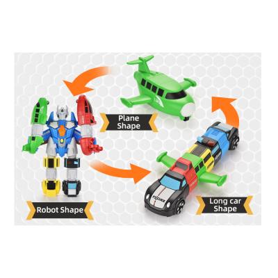 China DIY Assemble Toy Take Apart Car Building Toys DIY Deformation Car Toys Building Block Magnetic Assembled Robot for sale