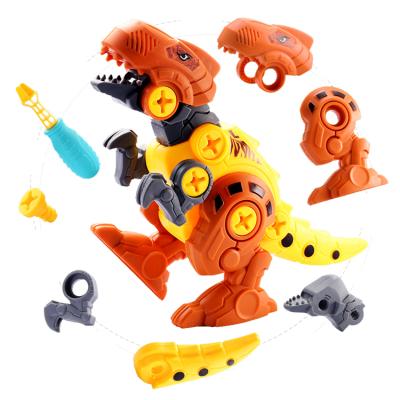 China Collect Dinosaur DIY Collect Plastic Dinosaur Kids Disassemble Dinosaur Toys In Surprise Egg Capsule Toy for sale