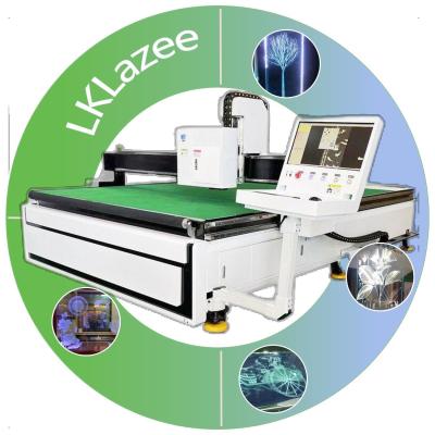 China Beste lasergraveringsmachine Lklzaee Grote grootte 1530 3D glas kristal acryl intern Te koop