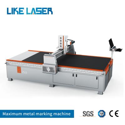 Chine Machine de gravure au laser de 1500 mm*3000 mm pour plaque décorative en acier inoxydable Approuvée CE à vendre