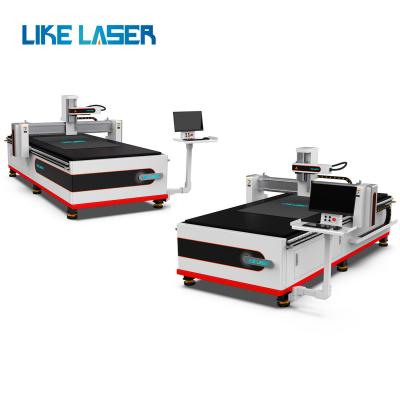 China Aluminum Nameplate Deep Engraving Fiber Laser Marking Machine with Mask Pattern Marking for sale