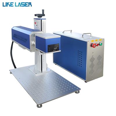 Cina Macchina di taglio laser per la marcatura laser a fibra laser per legno compensato di gomma acrilica in vendita