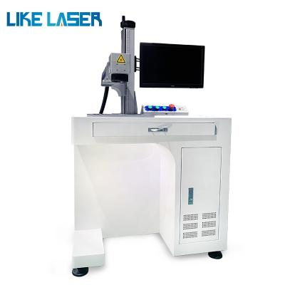 China Hoch-Z-Achse Faserlaser-Markierungsmaschine Desktop 30W / 50W Laserquelle Raycus Max zu verkaufen