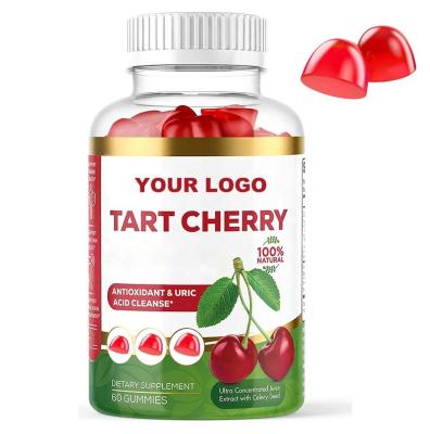 China Private Label Health Care Anti Aging Supplement Sugar Free Acai Gummy Berry Powder Tart Cherry Gummy for Uric Acid Cleanse for sale