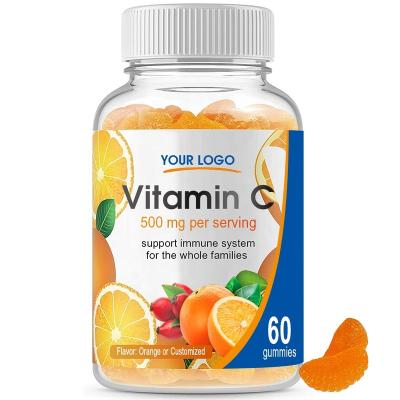 China OEM Vintamin C Natural Sugar Free Fruit Flavor Natural Bear Candy Support Immune System Citrus Gummy Bioflavonoids Make Up To Brighten Gummy Skin for sale