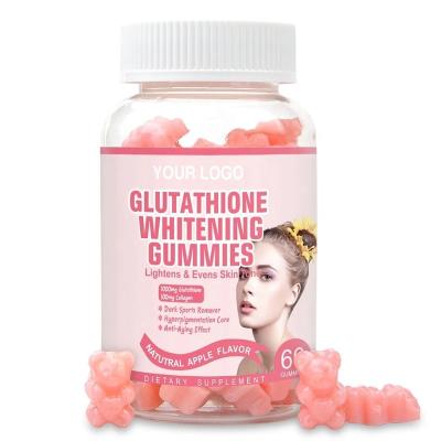 China Advanced Normal GSH Healthy Skin Whitening L-Glutathione Gummies With Collagen Light And Even Skin Tone Food Supplement for sale