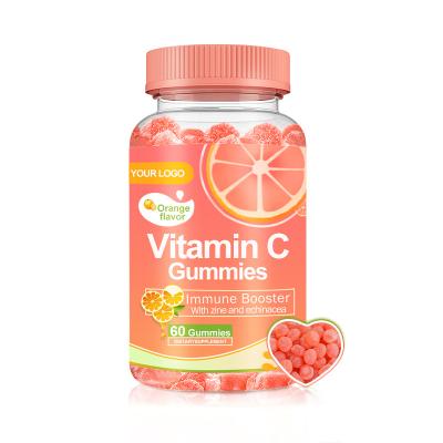 China Natural Hot Selling Vitamin C Gummies Custom Candy For Gummy Bears Vegan And Fruit Original Flavor Vitamin C Adult And Child Gluten Free for sale