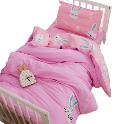 China European Style Comforter Blanket Warm Towel Embroidered Milk Baby Plush Four Piece Set for sale