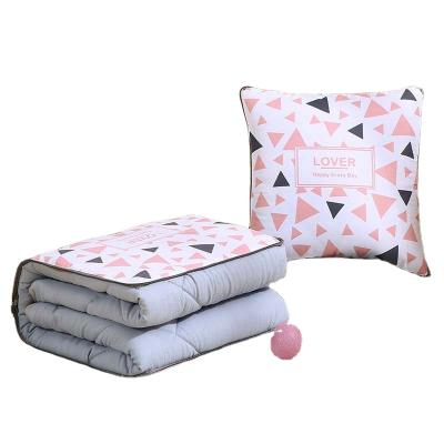 China Foldable Patchwork Quilt Covering Inflatable Pillow Cover Comforter Air Conditioning for sale