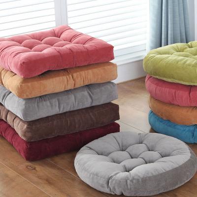 China Hot Sale 2021 Anti-Static Japanese Luxury Velvet Futon Cushion Soft Cushion Seats Cushion for sale