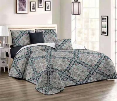 China Cotton Starry Pentagon Plaid Quilt Patchwork Comforter Cover Print Washable Durable Comforter Soft Quilt for sale