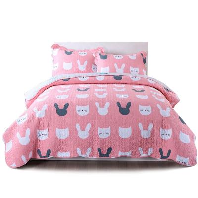 China Durable Hot Selling Blanket Handmade Pillowcase Blanket Cotton Comforter Cover Set Bedding Sets Quilting Bedadpread Comforter Set for sale