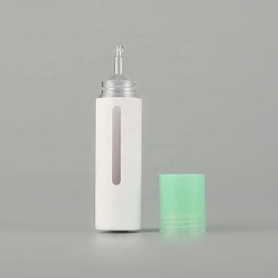 China Airless Bottle 15ml Cosmetic Syringe Eye Cream Packaging Airless Syringe For Cosmetic for sale