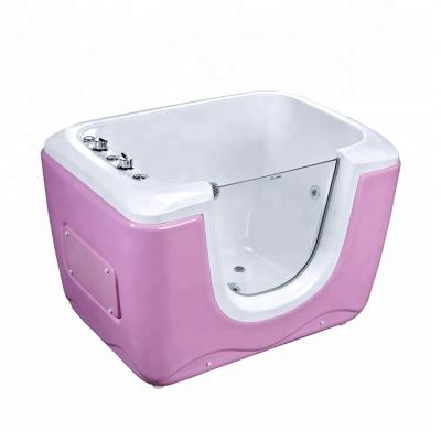 China Sunrans Eco - Friendly Acrylic Whirlpool Child Bathtub Massage Baby Spa for sale