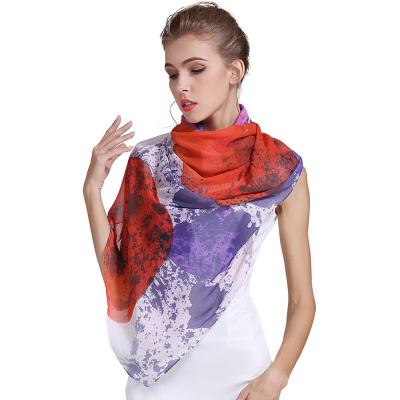 China Luxury designer long shawls and scarves made to order in silk and modals for sale