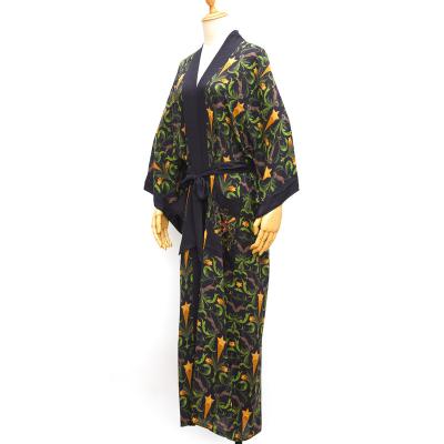 China Wholesale Custom Made QUICK DRY Women's Long Maxi Beach Summer Kimono Robe Floral Squishy Robe Dressing Gown for sale