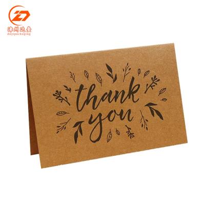 China Factory Wholesale Cheap Customized Printing Size 100pc Namecard Anticurl Small Moq Thank You Cards With Logo for sale