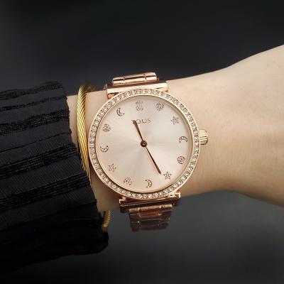 China New non-specific European and American style ladies quartz watch gift watch with gift box free shipping for sale