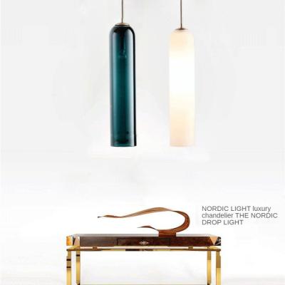 China Mid Century Modern Kitchen Dining Bedroom Pendant Lamp Retro Vintage Pendant Light Glass Hanging Lamp Lighting for sale