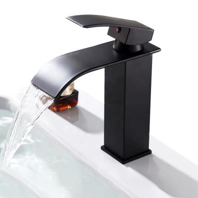 China Wholesale hot and cold the other household bathroom high quality black faucet basin faucet for sale