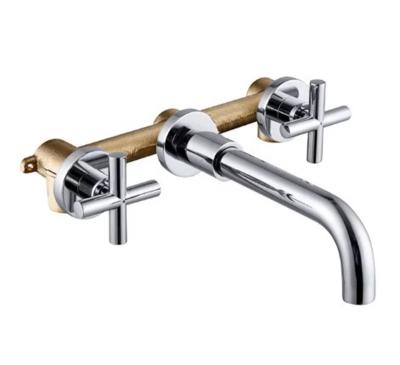 China Thermostatic Faucets Wash Double Face Faucet Handle Water Faucet Stainless Steel Bathroom Basin Faucets for sale