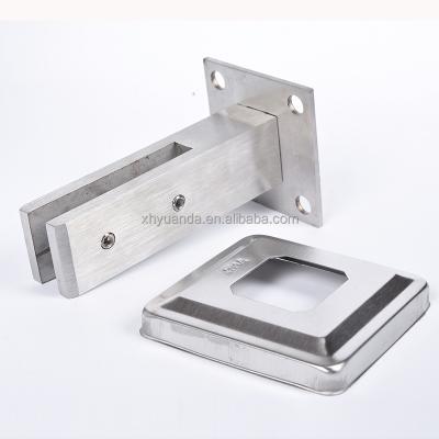 China Modern Glass Barrier Duplex 304 Mirror Inox Stainless Steel Swimming Pool Spigot for Yard Balcony Railings for sale