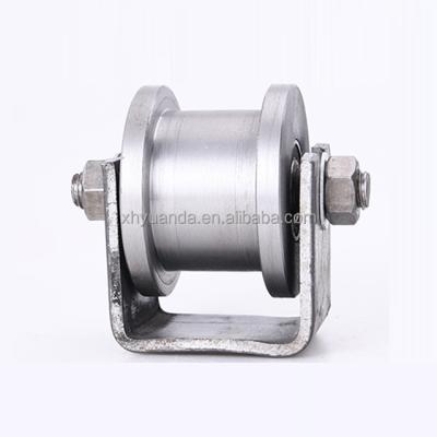 China Modern Manufacturer Yard Supply Fix Lift Supporting Stainless Steel V Shape Spline Pulley Wheel for sale