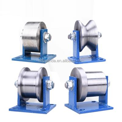 China Yard Modern Stainless Steel Gate Slide Gate Heavy Duty Steel Pulley for sale