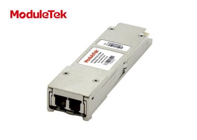 China LC Connectors Up to 10km SMF 100G QSFP28 Transceiver with DOM function for sale