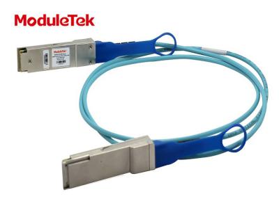 China 100GBASE - Active Optical Cable 100m 100G QSFP28 to 100G QSFP28 for sale