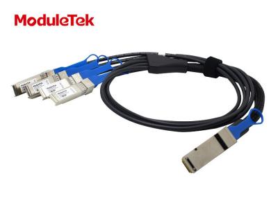 中国 40GBASE - CR4は付加ケーブル5m 40G QSFP+から4 x 10G SFP+を指示します 販売のため